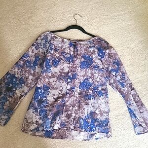 Floral Top, ALLOY, Size Medium
